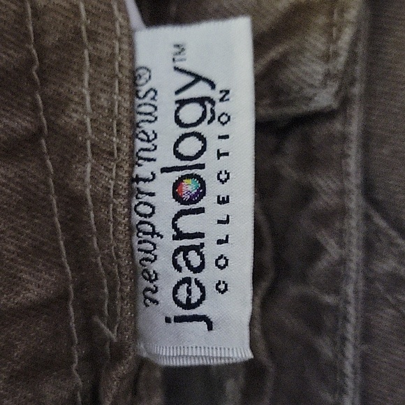 Newport News Jeanology Women's 6 Brown Maxi Frayed Hem Skirt Vintage - Picture 2 of 8